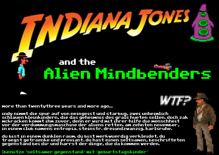 zehnter november. entropia. steinstr. dreiundzwanzig. karlsruhe.